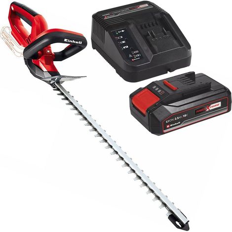 Einhell 18v Cordless Hedge Cutter Trimmer Swivel Handle GE-CH 1855/1 Li 1X 2.5ah